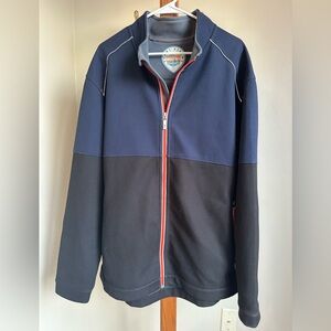 Men’s XXL Tommy Bahama Blue, Grey & Orange Thick Jacket